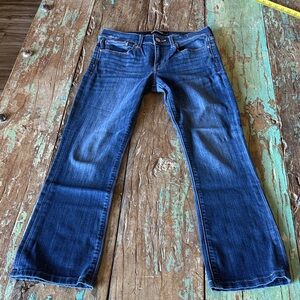 Express Dark Blue Women's Boot Cut Jeans